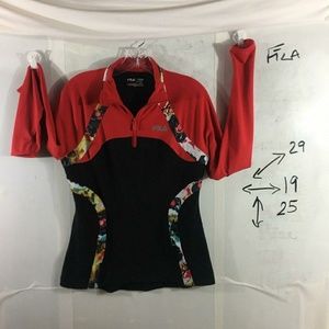 Fila Active Wear Half Zipped Jacket